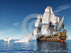 sailing-ship-white-whale